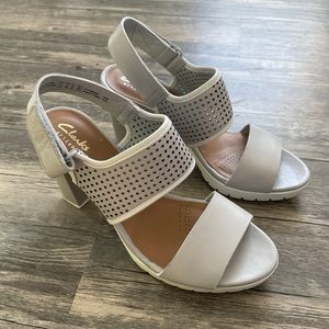Clarks High Heel Sandals